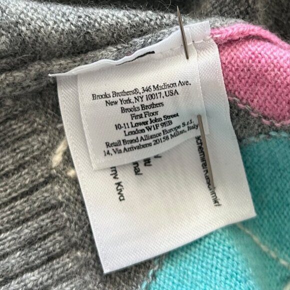 346 Brooks Brothers Women's Cashmere Sweater M - Picture 7 of 9